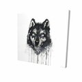 Begin Home Decor 32 x 32 in. Mysterious Wolve-Print on Canvas 2080-3232-AN410-1